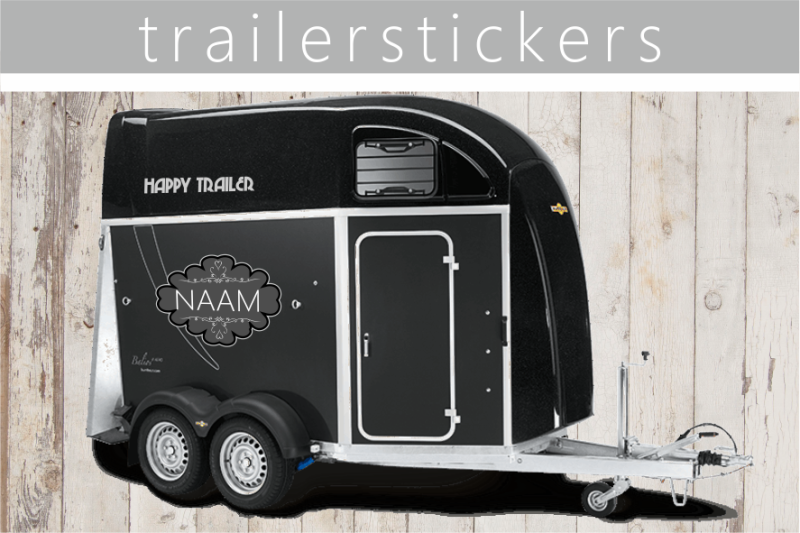 Trailer stickers HappyStable